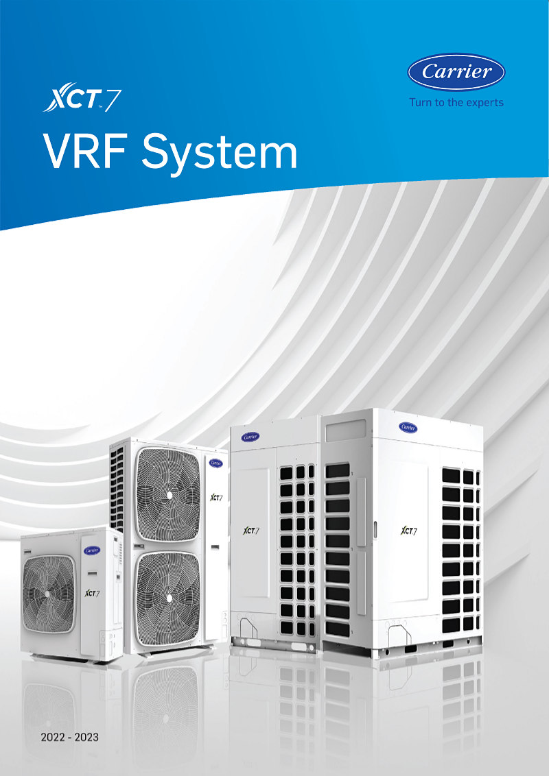 Carrier – VRF sistem XCT7